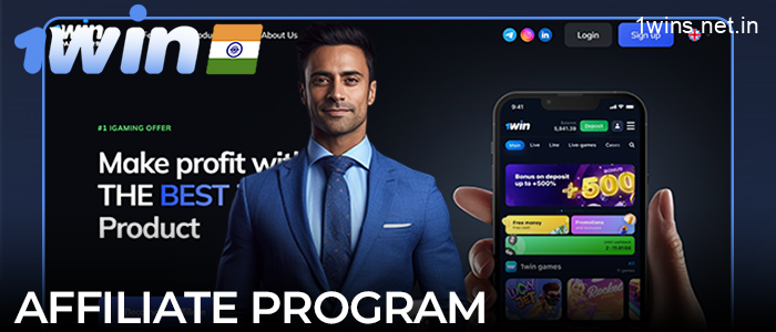 Affiliate programme on the 1win website