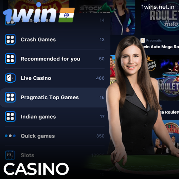 1win site casino for Indian players