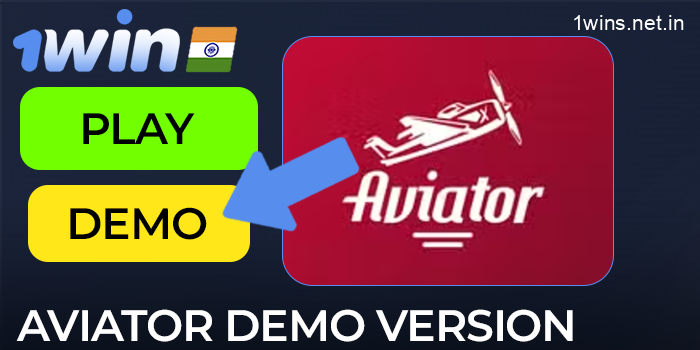Demo version in 1win Aviator