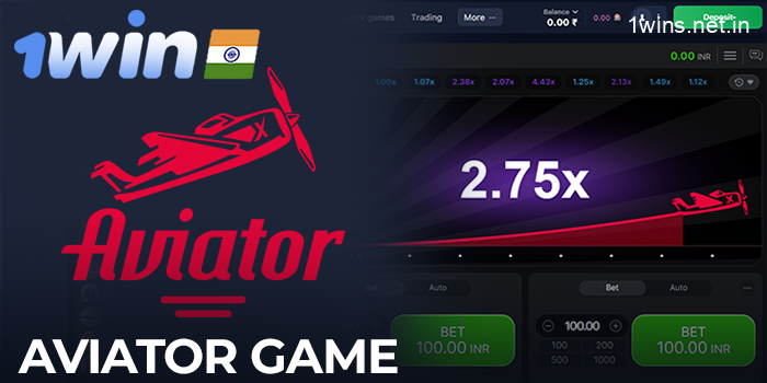 1win Aviator Game to play online in India