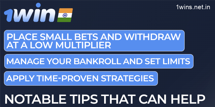 Notable tips that can help you in 1win Aviator
