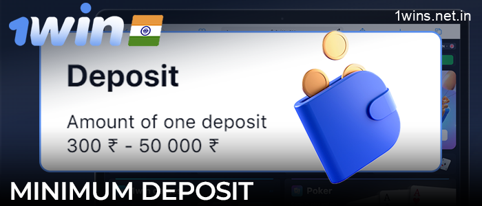 Minimum deposit amount in 1 win