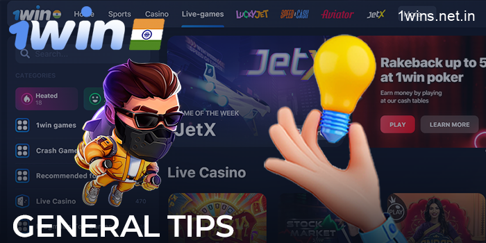 General tips for Indian players of the Lucky Jet game