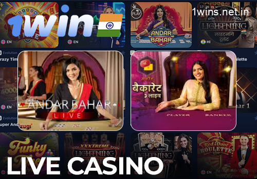 Live Casino at 1win Online Casino