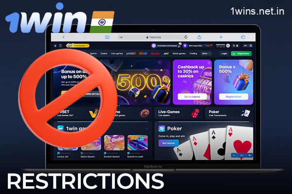 Restrictions for Indian players who would like to sign up for a 1win account