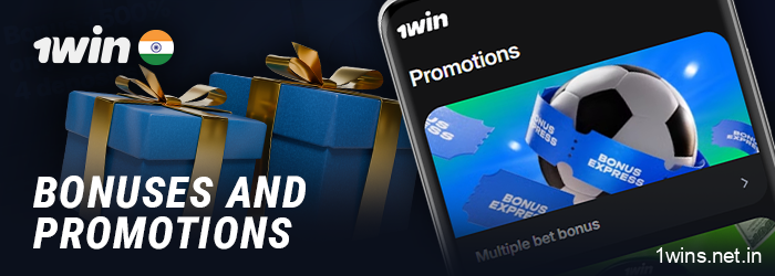 Bonuses for players of the 1Win India app