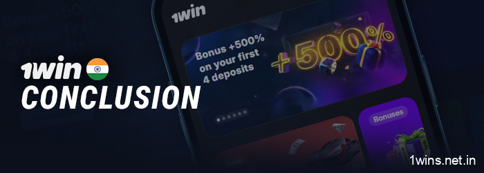 Review of the 1Win mobile app for gamblers from India