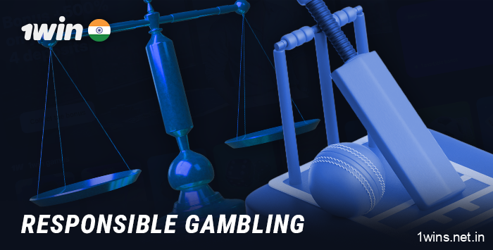 Responsible betting on cricket at 1Win