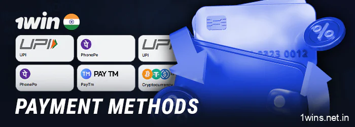 Payments at 1Win online casino - payment systems for deposits and withdrawals