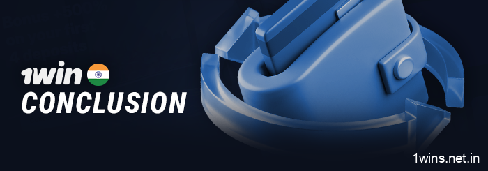 Results of the review of the payment section at the 1Win casino