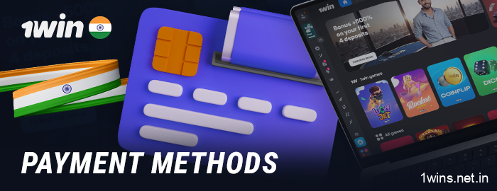 Deposits and withdrawals at 1Win online casino in INR currency